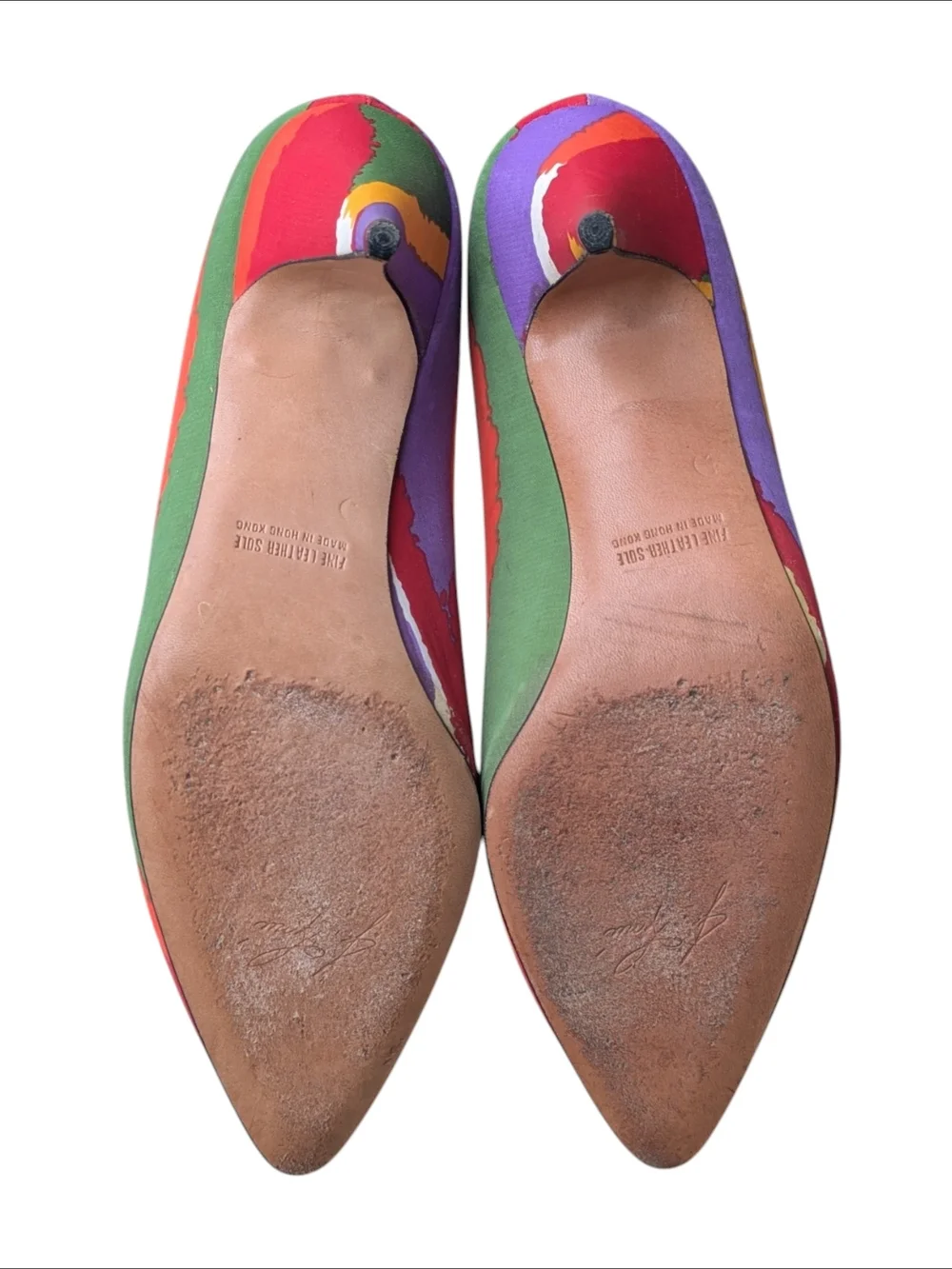 J Renee Multicolor Pointed-Toe Pumps Women's Size 6.5